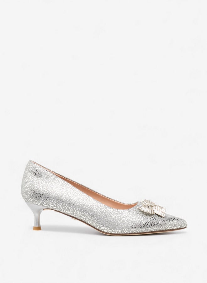 سيليست حذاء نسائي مزين بفيونكة من تشكيلة رمضان - Image 1